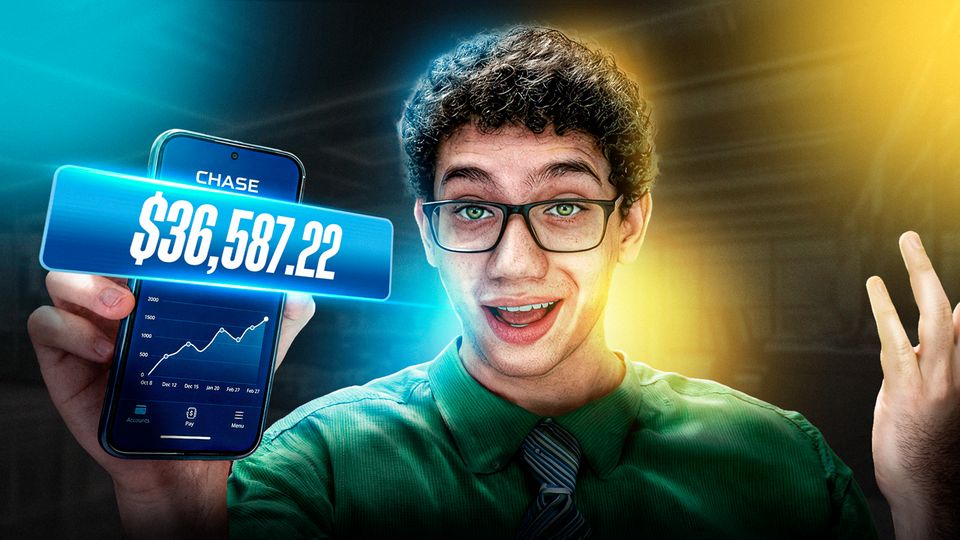 Thumbnail estilo jogo de ação em primeira pessoa